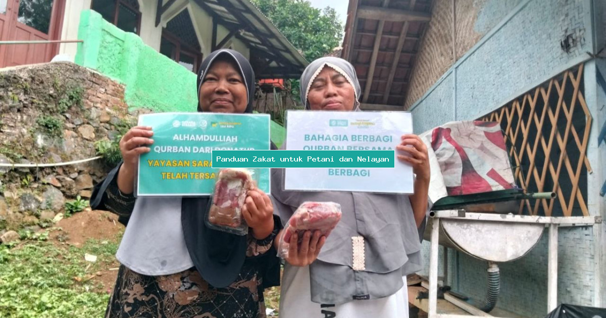 Panduan Zakat untuk Petani dan Nelayan